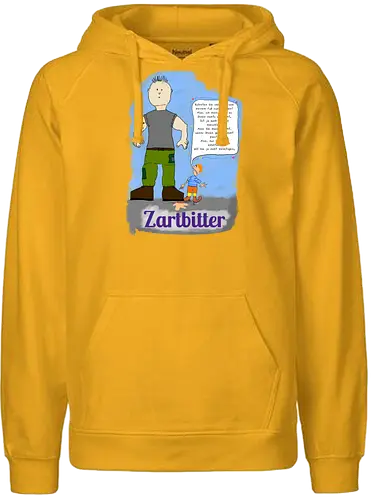 Zartbitter - albern - Fairtrade Hoodie