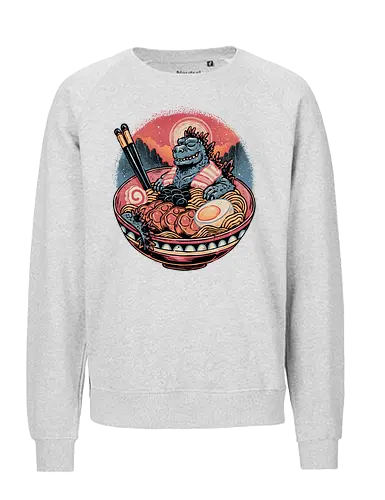 The Great Ramen Rest - cute, Ramen, food, noodles, Japan, relaxing, movie, mash up, funny - Fairtrade Sweatshirt