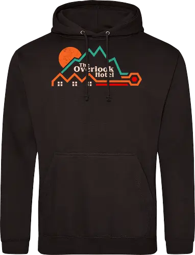 Off Season Mountain Hotel - winter, horror, cinema, cinephile, cult classic, film, geek, halloween, hotel, mountain, movies, nerd, nostalgia, retro, vintage - Standard Hoodie