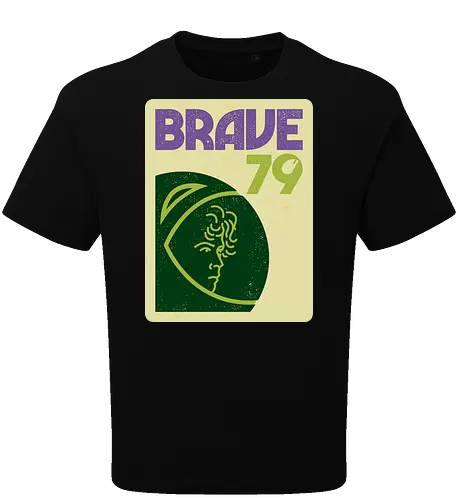 Brave 79 - ridley scott, ripley, alien, 80s, aliens, cult film, cult movies, facehugger, lv 426, nostromo, sci fi, space, weyland yutani, xenomorph, movie - Oversize T-Shirt