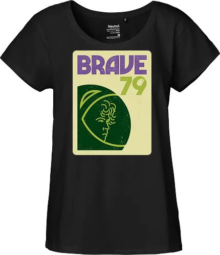 Brave 79 - ridley scott, ripley, alien, 80s, aliens, cult film, cult movies, facehugger, lv 426, nostromo, sci fi, space, weyland yutani, xenomorph, movie - Fairtrade Girl Shirt
