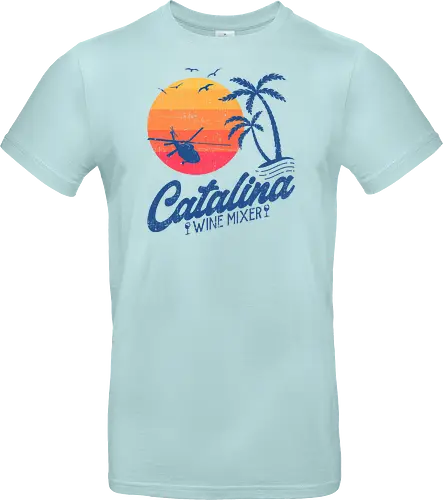 Catalina Wine Mixer - winery, catalina wine mixer, beach, best friends, boats and hoes, fishing, funny, movies, prestige worldwide, sailing, songbird, step brothers, summer, will ferrell, wine lover - Standard T-Shirt