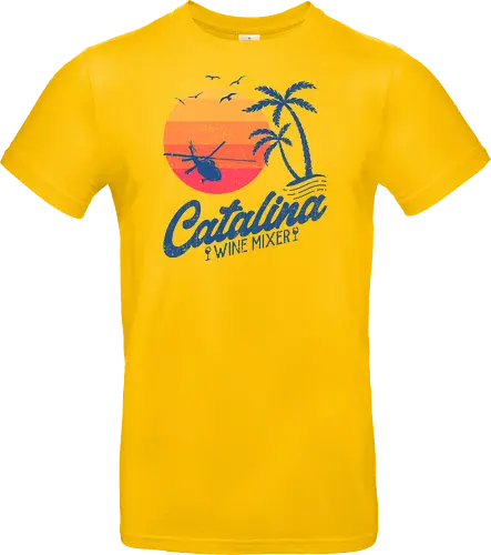 Catalina Wine Mixer - winery, catalina wine mixer, beach, best friends, boats and hoes, fishing, funny, movies, prestige worldwide, sailing, songbird, step brothers, summer, will ferrell, wine lover - Standard T-Shirt