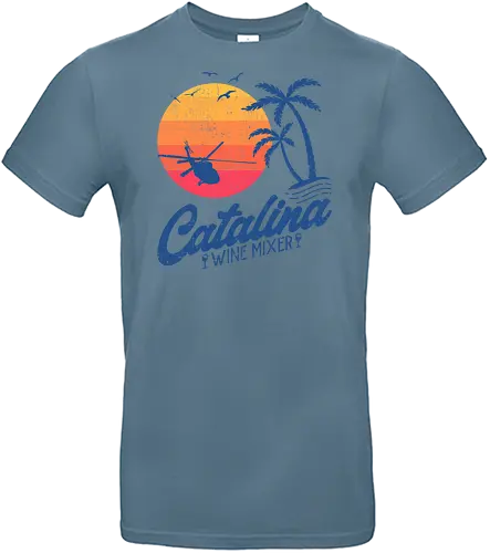 Catalina Wine Mixer - winery, catalina wine mixer, beach, best friends, boats and hoes, fishing, funny, movies, prestige worldwide, sailing, songbird, step brothers, summer, will ferrell, wine lover - Standard T-Shirt