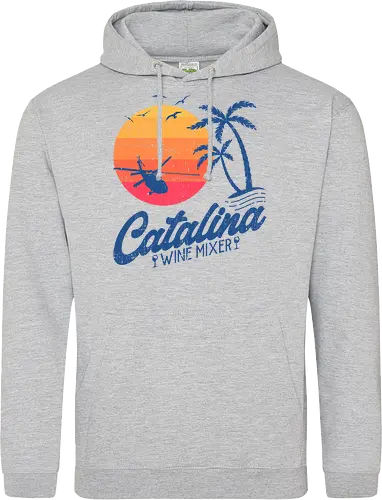Catalina Wine Mixer - winery, movies, prestige worldwide, sailing, songbird, step brothers, catalina wine mixer, beach, best friends, boats and hoes, fishing, funny, summer, will ferrell, wine lover - Standard Hoodie