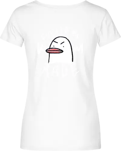 Fueled By Rage - Duck, Ente, Spruch, Typo, Statement, Edgy - Women T-Shirt