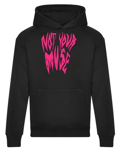 Not Your Muse - Feminist, Statement, Spruch, Typo, LGBTQ, Queer - Heavyweight Hoodie