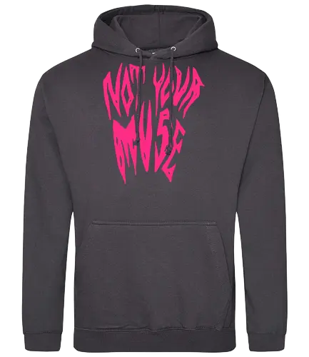 Not Your Muse - Feminist, Statement, Spruch, Typo, LGBTQ, Queer - Standard Hoodie