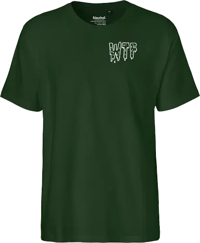 WTF - Spruch, Typo, WTF, Funny, Edgy - Fairtrade T-Shirt