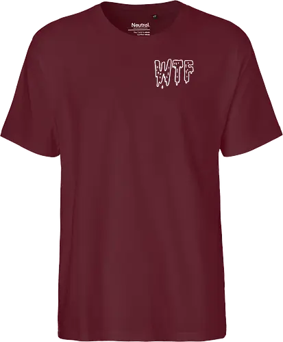 WTF - Spruch, Typo, WTF, Funny, Edgy - Fairtrade T-Shirt