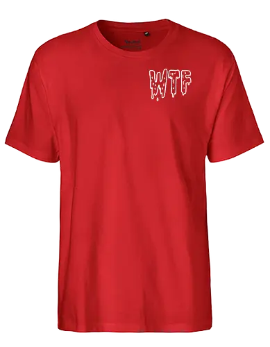 WTF - Spruch, Typo, WTF, Funny, Edgy - Fairtrade T-Shirt