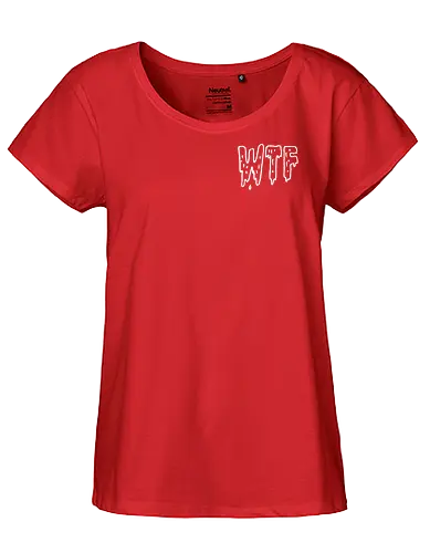 WTF - Spruch, Typo, WTF, Funny, Edgy - Fairtrade Girl Shirt