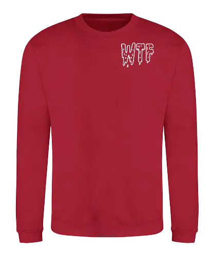 WTF - Spruch, Typo, WTF, Funny, Edgy - Sweatshirt