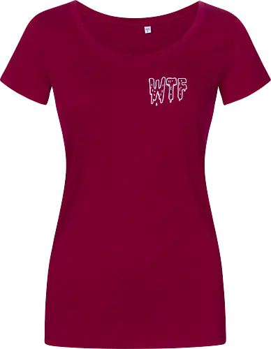 WTF - Spruch, Typo, WTF, Funny, Edgy - Women T-Shirt