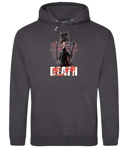 Death Rider Anime - Bible, Skull, Skeleton, Post-apocalyptic, Apocalypse, Armageddon, Grim Reaper, Horse, Death God, Death, Angel Of Death, Rider, Anime, Poster, Manga, Japanese Art, Japanese, Mashup - Standard Hoodie