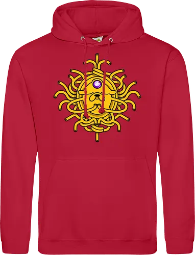 Third Eye Jake Cartoon - Hund, Gelb, Cartoon, Zeichentrickfilm, Drittes Auge, Jake, Fanart - Standard Hoodie
