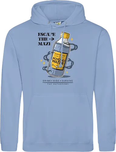 ALMOND WATER - backrooms, horror, terror, almond water, videogames, halloween - Standard Hoodie