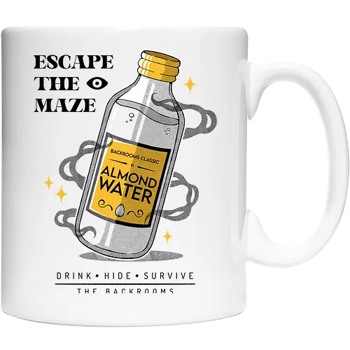 ALMOND WATER - backrooms, horror, terror, almond water, videogames, halloween - Cup
