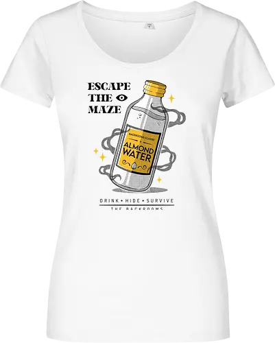 ALMOND WATER - backrooms, horror, terror, almond water, videogames, halloween - Women T-Shirt