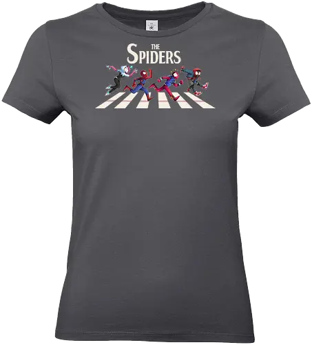 The Spiders - Superhero, Superhero, Comic, spider, peter, perker, miles, morales, gwen, stacy, beatles, abbey, road, heroes - Standard T-Shirt (Women)