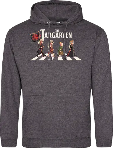 The Targaryen - targarye, dragons, abbey road, beatles, Throne, daemon, egg, duncan, dunk, knight, king, queen, thrones, rhaenyra - Standard Hoodie