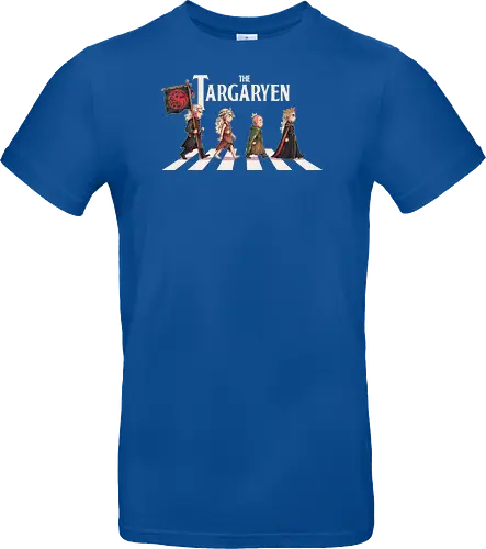 The Targaryen - targarye, dragons, abbey road, beatles, Throne, daemon, egg, duncan, dunk, knight, king, queen, thrones, rhaenyra - Standard T-Shirt