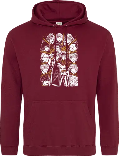 Clover Magic Knights United Legacy - Clover, anime birthday gift, otaku squad tee, Asta, Yuno, Magic Knights, shonen anime group, fantasy magic anime - Standard Hoodie