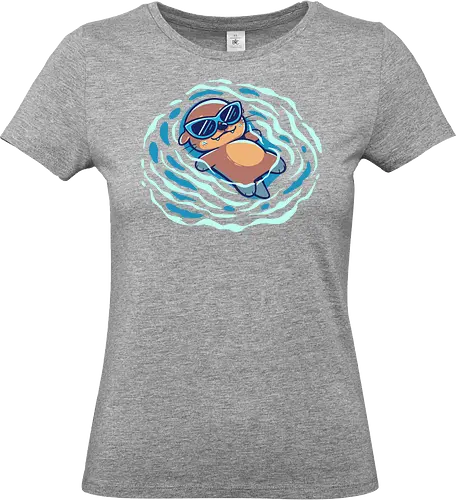 An Otterly Good Summer - Urlaub, Sommer, schwimmen, otter, cute otter, otters, summer, beach, ocean, sea otter, seaside, summer otter, funny otter, vacation, kawaii - Standard T-Shirt (Women)