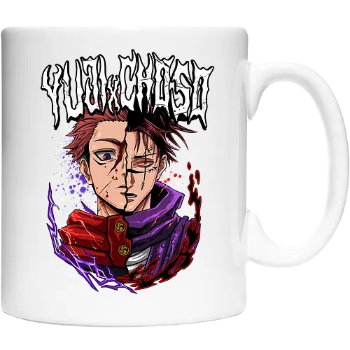 Yuji vs Choso Brothers of Chaos JJK - Choso, Jujutsu, rivalry art, brothers clash, Yuji Itadori, weeb gift, dynamic duo, anime graphic tee - Cup