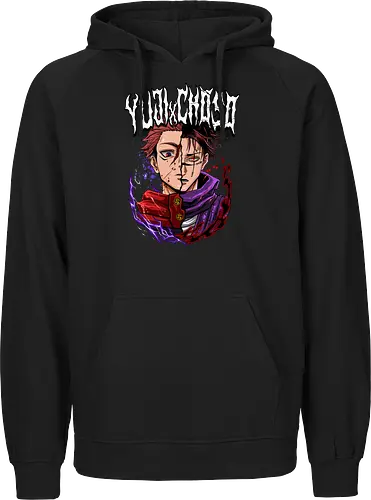 Yuji vs Choso Brothers of Chaos JJK - Choso, Jujutsu, rivalry art, brothers clash, Yuji Itadori, weeb gift, dynamic duo, anime graphic tee - Fairtrade Hoodie