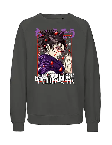 Choso Cursed Womb - cursed womb, purple aesthetic, Choso, Jujutsu, dark manga, sorcerer fan, anime birthday gift, JJK merch - Fairtrade Sweatshirt