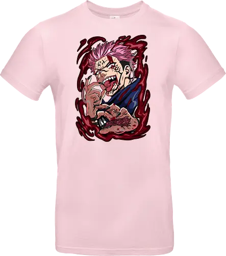 Sukuna King of Curses Savage Energy JJK - Sukuna, Ryomen Sukuna, Jujutsu, king of curses, villain energy, dark anime tee, otaku birthday, cursed spirit - Standard T-Shirt
