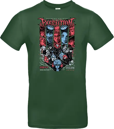 Gojo Execution Arc Jujutsu Rage - red horror, intense manga, Gojo Satoru, Jujutsu, execution arc, anime gift, dark sorcerer, JJK fan art - Standard T-Shirt