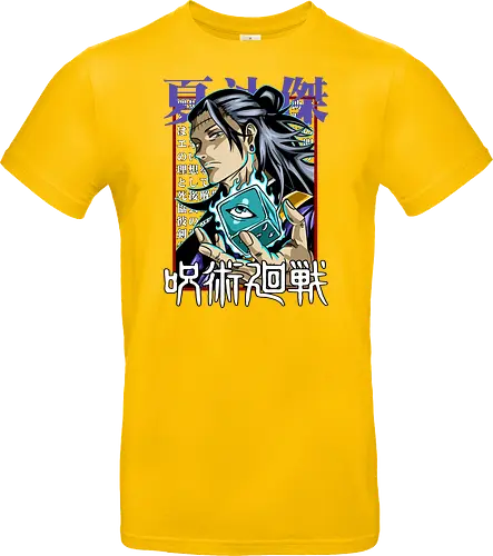 Geto Cursed Spirit Master Jujutsu - anime otaku, shonen gift, JJK villain, Suguru Geto, Jujutsu, cursed spirit user, manga portrait, antagonist energy - Standard T-Shirt
