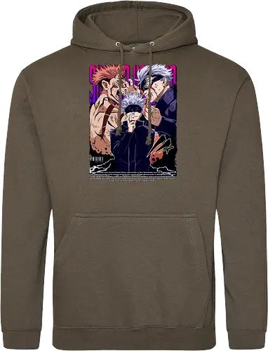 Gojo Sukuna Ultimate Showdown JJK - Gojo Satoru, Sukuna, Jujutsu, ultimate battle, manga clash, strongest vs king, anime rivalry, JJK gift - Standard Hoodie
