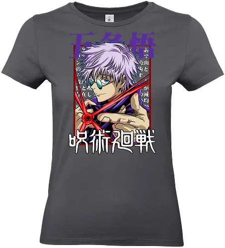 Gojo Satoru Reborn Legend Jujutsu - Jujutsu, legend returns, manga portrait, iconic sorcerer, anime lover gift, JJK aesthetic, white hair warrior, Gojo Satoru - Standard T-Shirt (Women)