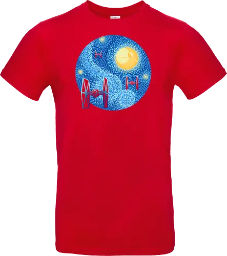 Starry Night Fighters Galactic Edition - Standard T-Shirt