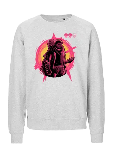 Burn To The Ground  - Dungeo, Crawler, Carl, Princess, Donut - Fairtrade Sweatshirt