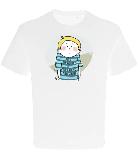 Mein Tatenvolumen.. - Ringelpulli, Weisheit, Spruch, Motivation - Oversize T-Shirt