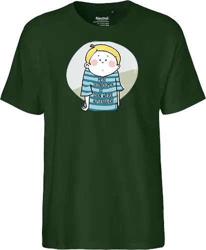 Mein Tatenvolumen.. - Ringelpulli, Weisheit, Spruch, Motivation - Fairtrade T-Shirt