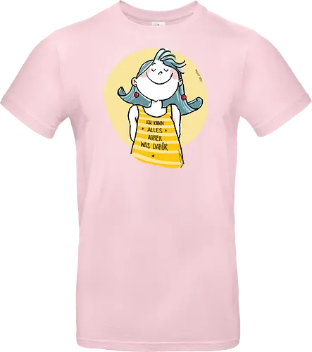Ich kann alles.. - Ringelpulliweisheit, Ringelpulli, Spruch, Weisheit, Lebensweisheit, handgezeichnet, Augeanhirn - Standard T-Shirt