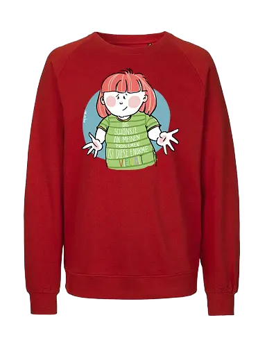 Probleme - Ringelpullisprüche, Ringeldinger, streifenweise, Spruch, Weisheit, Cartoon Illustration, Statement, Handgezeichnet, Humor, Selbstironie, Streifenpulli, Spruchshirt, deutsch, Motivation, Ringelpulli, SprücheShirt - Fairtrade Sweatshirt