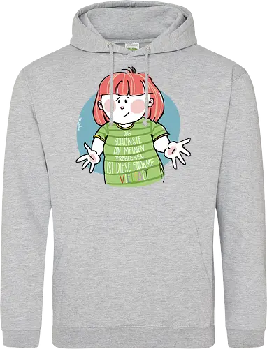 Probleme - Ringelpullisprüche, Ringeldinger, streifenweise, Spruch, Weisheit, Cartoon Illustration, Statement, Handgezeichnet, Humor, Selbstironie, Streifenpulli, Spruchshirt, deutsch, Motivation, Ringelpulli, SprücheShirt - Standard Hoodie
