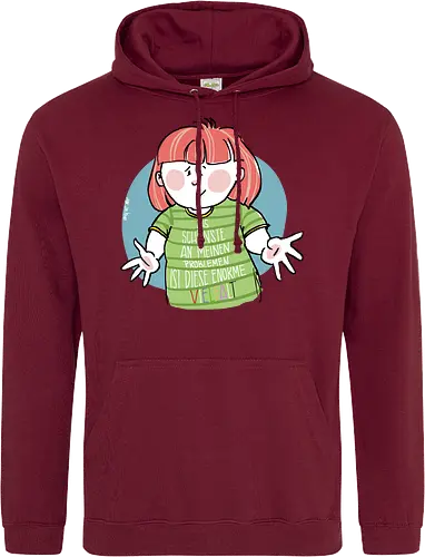 Probleme - Ringelpullisprüche, Ringeldinger, streifenweise, Spruch, Weisheit, Cartoon Illustration, Statement, Handgezeichnet, Humor, Selbstironie, Streifenpulli, Spruchshirt, deutsch, Motivation, Ringelpulli, SprücheShirt - Standard Hoodie