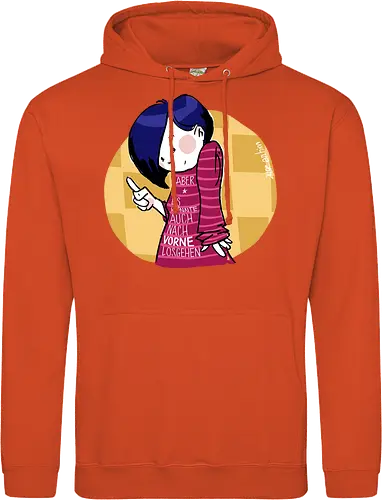 Nach vorne - Ringelpulli, Weisheit, Spruch, Motivation - Standard Hoodie