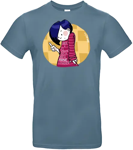 Nach vorne - Ringelpulli, Weisheit, Spruch, Motivation - Standard T-Shirt