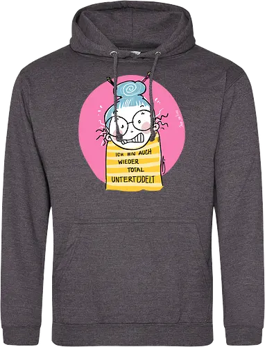Untertüdelt - ringelpulli, Weisheit, Spruch, Motivation, Tüdeltied - Standard Hoodie