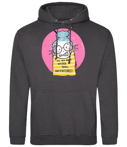 Untertüdelt - ringelpulli, Weisheit, Spruch, Motivation, Tüdeltied - Standard Hoodie