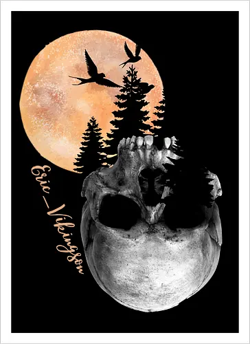 Skull - Artprint