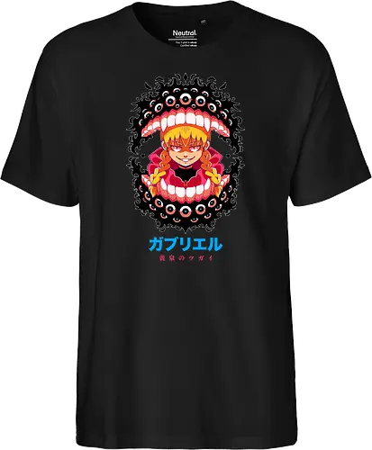 DEADLY BITE - yomi no tugai, gabu, gabby, tsugai, Alchemist, anime, manga - Fairtrade T-Shirt